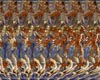 Iluzje wizualne (optyczne) / obrazy 3D (stereogramy z wzorów)