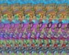 दृश्य (ऑप्टिकल) भ्रम / 3 डी चित्र (पैटर्न से स्टीरियोग्राम)