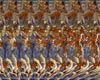Iluzje wizualne (optyczne) / obrazy 3D (stereogramy z wzorów)