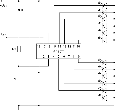 Застосування мікросхем A277D (К1003ПП1)
