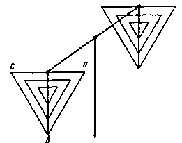 全金属三角天线