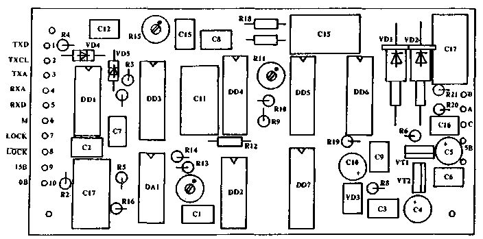 BPSK 调制解调器 1200