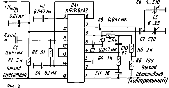 集積回路 KF548XA1 および KF548XA2 の使用