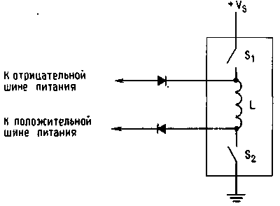 Преобразователь постоянного тока, формирующий два напряжения
