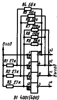 Simple analog to digital converter