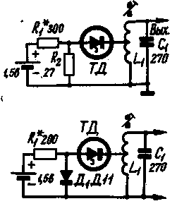Some tunnel diode circuits