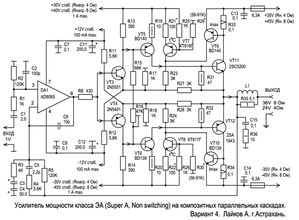    (Super A, Non switching),   .  4