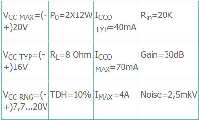    TDA1521, 212 