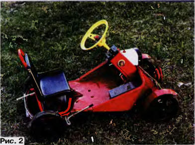 Детский электромобиль с широтно-импульсным управлением двигателем