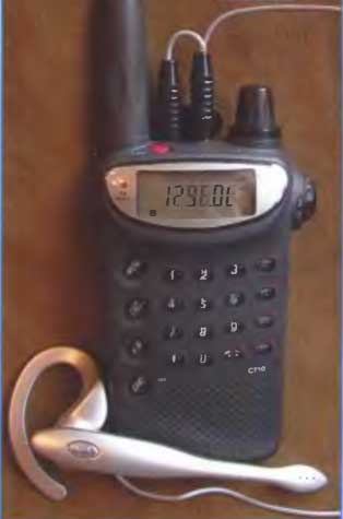 Микрофонная гарнитура для носимой радиостанции