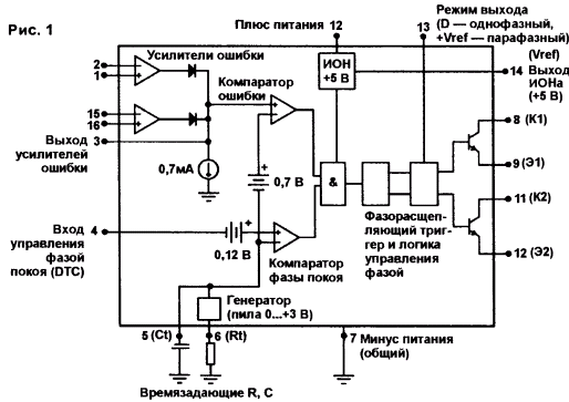 Импульсные стабилизаторы на ШИМ-контроллере КР1114ЕУ4