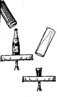 Ôîêóñ Ïåðåìåùåíèå áóòûëêè è ñòàêàíà