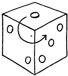 Фокус с кубиками и спичками