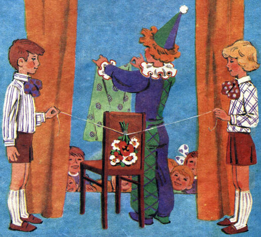 Ôîêóñ Âíåçàïíîå ïîÿâëåíèå áóêåòà öâåòîâ